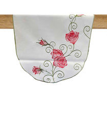 Tischläufer Rose – Oval, 40x160cm Oval