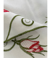 Tischläufer Rose – Oval, 40x160cm Oval