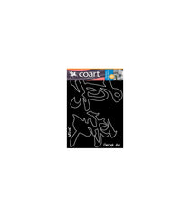 DP-029 Sticker mural en velours Amour éternel 44X66 cm