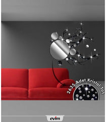 DP-257 Sticker mural en velours Piège 84x68 cm