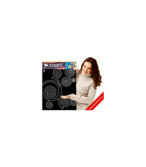 DP-347 Autocollant mural en velours Luna 123x67 cm