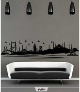 Velours Wandtattoo İstanbul 195X45 cm