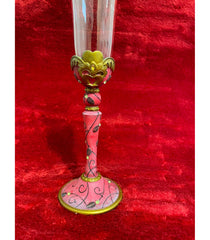 Verres de mariage vintage lot de 2 roses, mariage