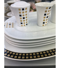 Kütahya Porcelain tableware set "Iris" 97 pieces for 12 people