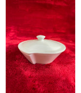 Maas, Schale 3er-Set mit Deckel weiss