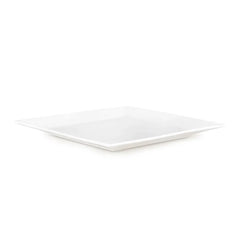 Karaca Carmen Trend assiette en porcelaine carrée 22 cm