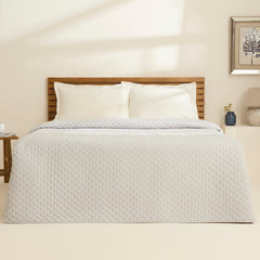 Karaca Ines Tagesdecke Grau für Doppelbett, 230 × 240 cm