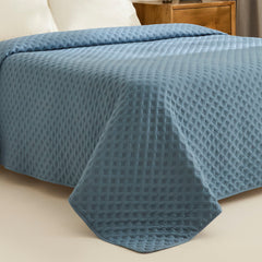Karaca Ines Tagesdecken-Set für Einzelbett Dunkelblau, 160 × 220 cm