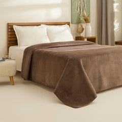 Karaca Chloe Tagesdecke für Doppelbett Braun, 230 × 240 cm