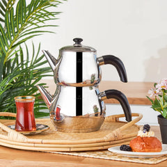 Karaca Layla Black Tea Kettle Set