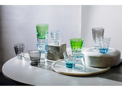 Leonardo Trinkglas Optic Pastell 300 ml, 6 Stück, Grau