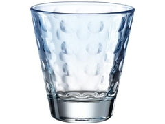 Leonardo Trinkglas Optic Pastell 215 ml, 6 Stück, Blau