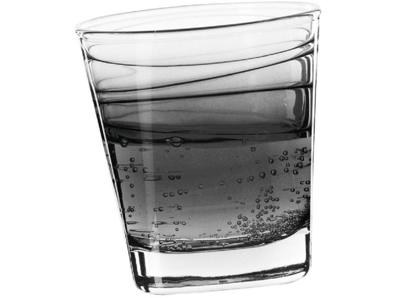 Leonardo Trinkglas Vario Struttura 250 ml, 6 Stück, Grau