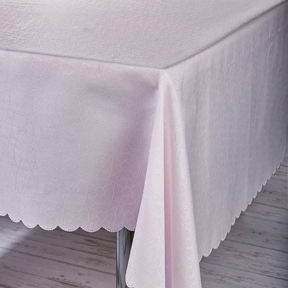 Karaca Alha Tischdecke Rosa, fleckenabweisend 150x200cm