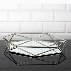 Leila Prizma Small Tray -silver plated