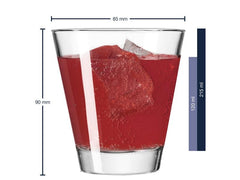 Leonardo Trinkglas Ciao 215 ml, 6 Stück, Transparent