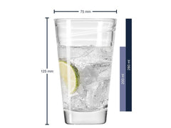 Leonardo Trinkglas Vario 250 ml, 6 Stück, Transparent