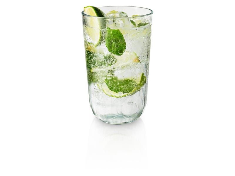 Eva Solo Trinkglas Facette 430 ml, 4 Stück, Transparent