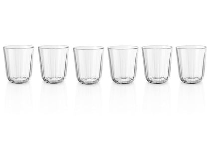 Eva Solo Trinkglas Facette 270 ml, 6 Stück, Transparent