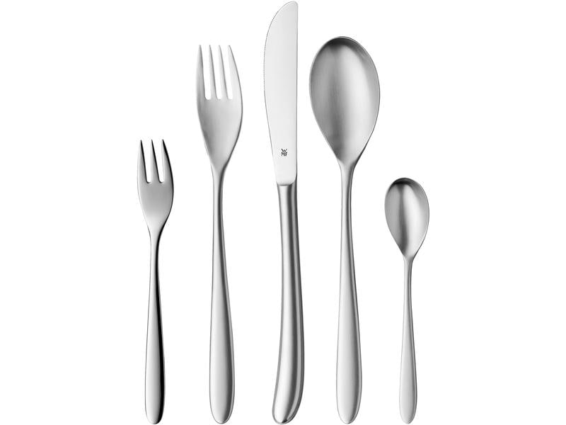 WMF Besteck-Set Silk 60-teilig, Silber