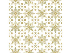 Paper + Design Weihnachtsservietten Golden Snow 33 cm x 33 cm, 20 Stück