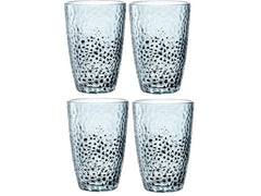 Leonardo Trinkglas Matera 340 ml, 4 Stück, Blau