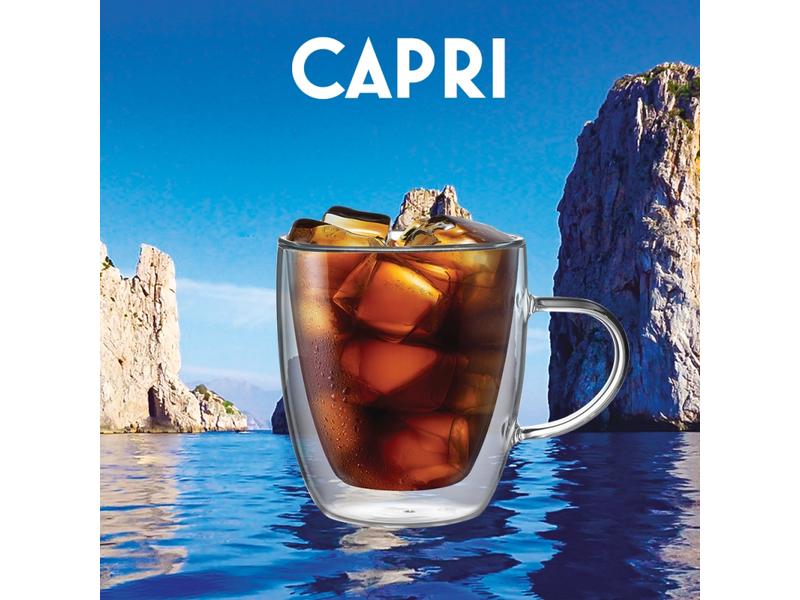 Bialetti Kaffeetasse Capri 350 ml, 1 Stück, Transparent