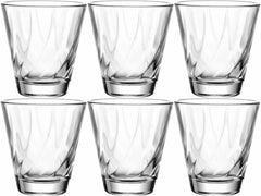 Leonardo Trinkglas Twist 215 ml, 6 Stück, Transparent