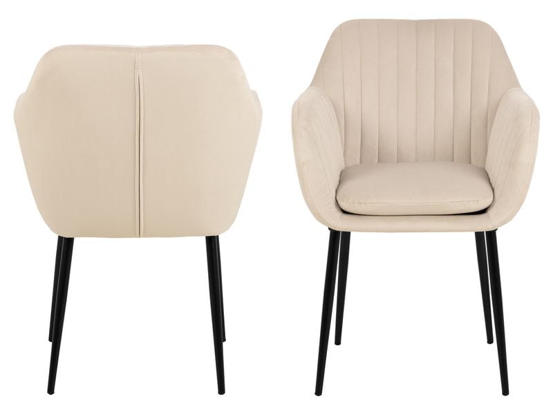 AC Design Stuhl Emilia Beige