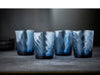 Lyngby Trinkglas Vienna Blau, 4 Stück, 30 cl