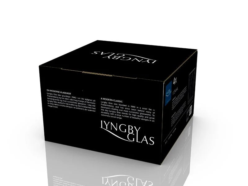 Lyngby Trinkglas Vienna Blau, 4 Stück, 30 cl