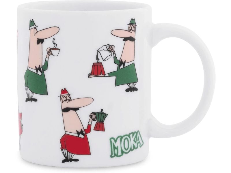 Bialetti Kaffeetasse Omino 330 ml, 1 Stück, Mehrfarbig