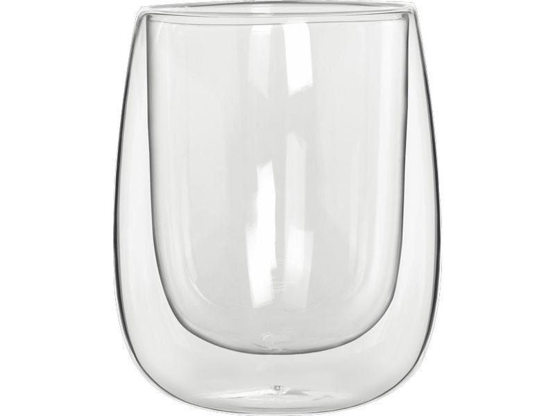 Bialetti Becher Verona 250 ml, 1 Stück, Transparent