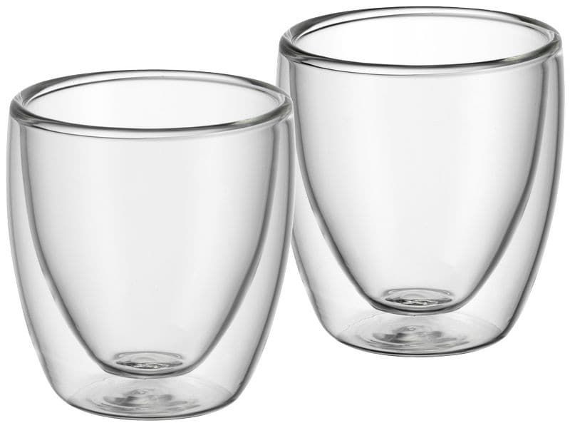 WMF Espressotasse Kult 200 ml, 2 Stück, Transparent