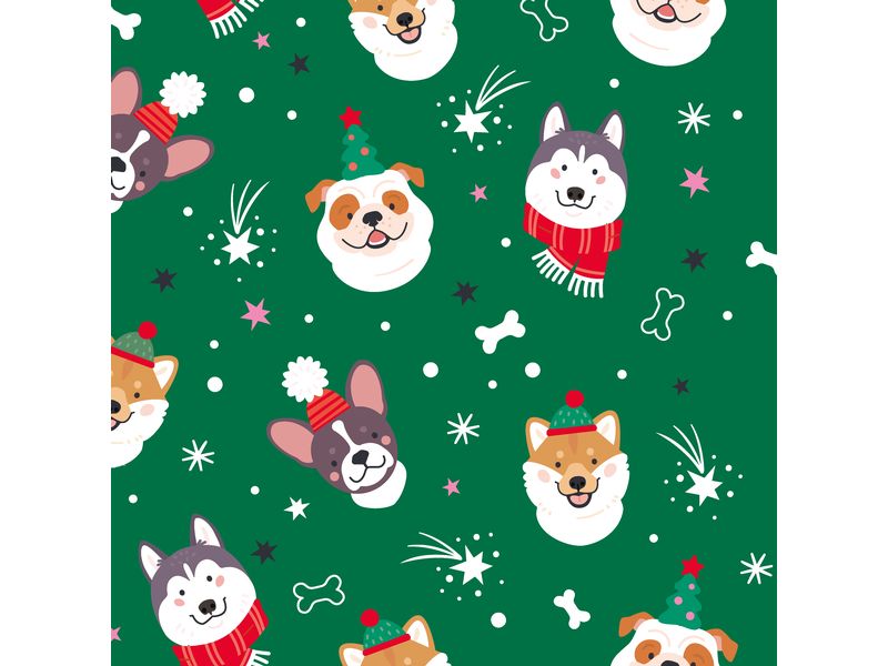 Paper + Design Servietten Merry Dogs 33 x 33 cm, 20 Stück