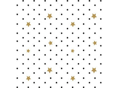 Paper + Design Servietten Black Stars 33 x 33 cm, 20 Stück