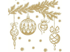 Paper + Design Servietten Bauble Symphony 33 x 33 cm, 20 Stück