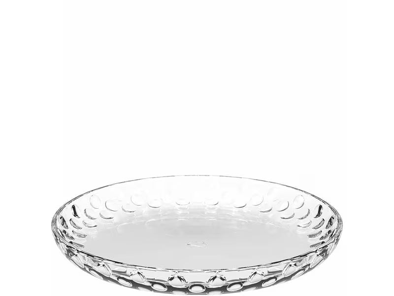 Leonardo Teller Cucina Optic 18 cm, 4 Stück,Transparent