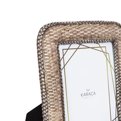 Karaca Nova straw frame for photo 13x18 cm