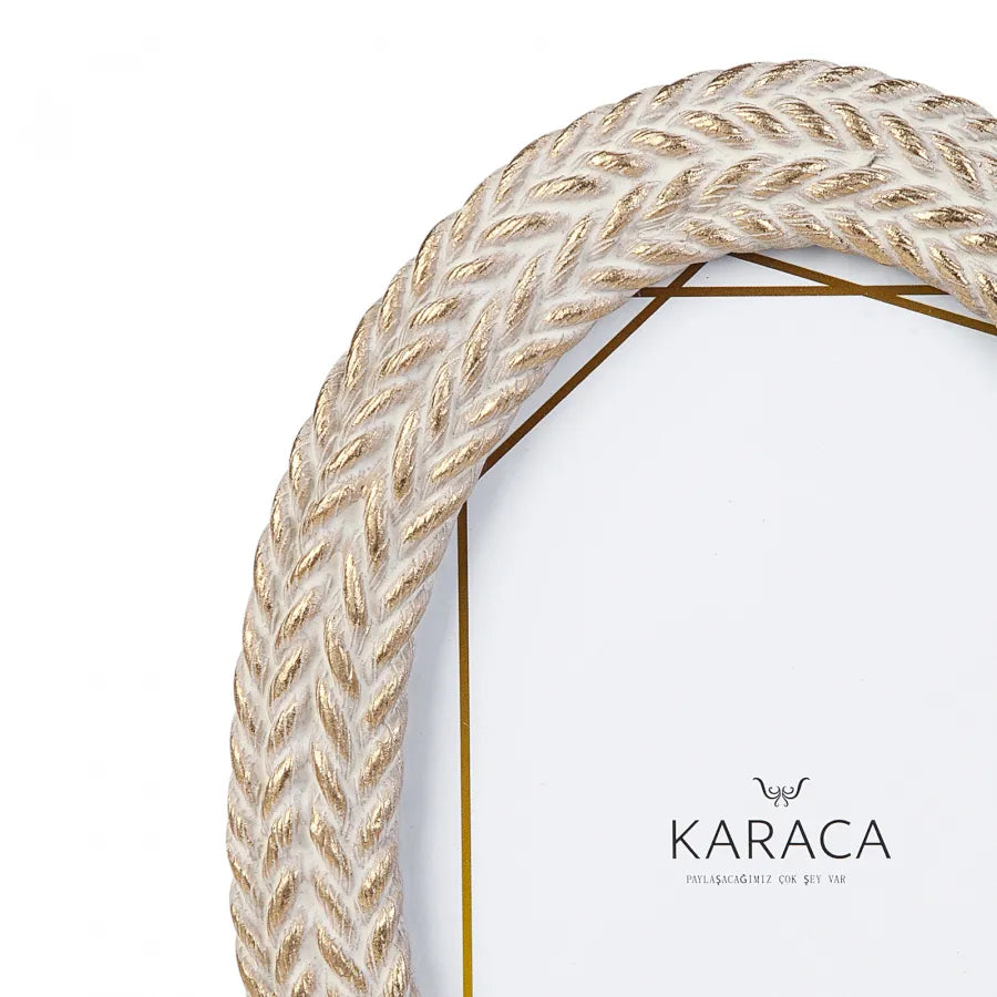 Karaca Nova Twist Gold Rahmen für Foto 13x18 cm