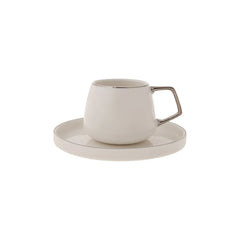 Ensemble de tasses à café Karaca Saturn Platinum pour 6 personnes