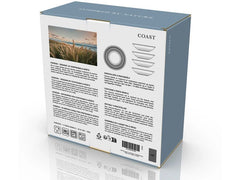 COAST Suppen- & Pastateller Horizon, 21 cm, Sea, 4 Stück