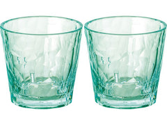 Koziol Trinkglas Club No. 22 250 ml, 2 Stück, Jade