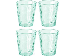 Koziol Trinkglas Club No. 1 250 ml, 4 Stück, Jade