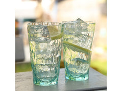 Koziol Trinkglas Club No. 6 300 ml, 2 Stück, Jade
