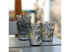 Koziol Trinkglas Club No. 1 250 ml, 4 Stück, Grau