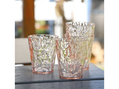 Koziol Trinkglas Club No. 1 250 ml, 4 Stück, Rosa