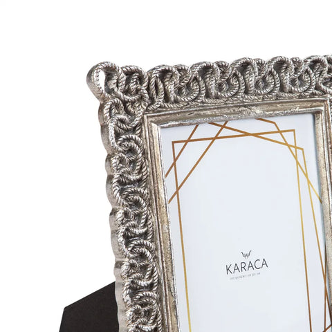 Karaca Nova Silver Chain (Silberkette) Rahmen für Fotografie 13x18 cm