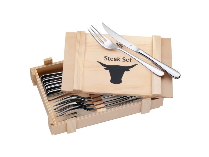 WMF Steakbesteck-Set 12-teilig, Silber