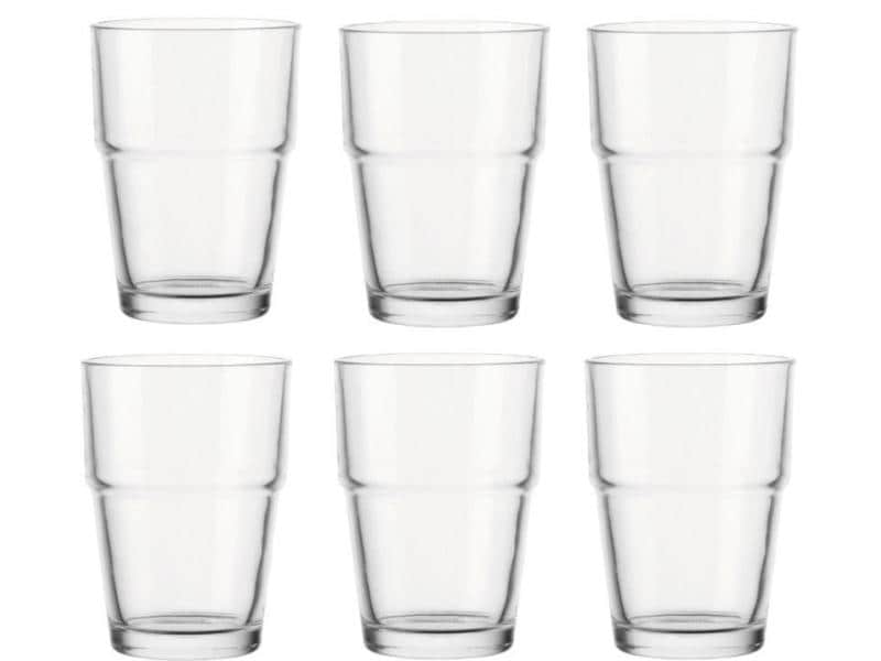 Montana Trinkglas Easy 200 ml, 6 Stück, Transparent